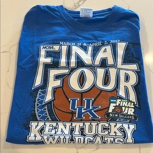 Blue Kentucky Wildcats Final Four T-Shirt - 2012